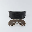 Salvatore Ferragamo Sunglasses metal Brown Auth hk3513-14