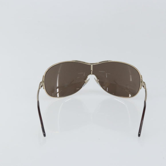Salvatore Ferragamo Sunglasses metal Brown Auth hk3513