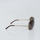 Salvatore Ferragamo Sunglasses metal Brown Auth hk3513-5