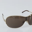 Salvatore Ferragamo Sunglasses metal Brown Auth hk3513-6