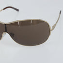 Salvatore Ferragamo Sunglasses metal Brown Auth hk3513-7