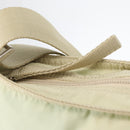 PRADA Shoulder Bag Nylon Ivory Silver Auth hk3516-10