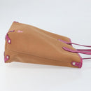 BURBERRY Blue Label Tote Bag Canvas Brown Auth hk3517-3