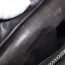 BOTTEGA VENETA Shoulder Bag Canvas Navy 121604 Auth hk3522-19