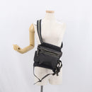 BOTTEGA VENETA Shoulder Bag Canvas Navy 121604 Auth hk3522-23