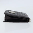 LOUIS VUITTON Damier Vernis Club Shoulder Bag Black M92129 LV Auth hk3524-3