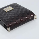 LOUIS VUITTON Damier Vernis Club Shoulder Bag Black M92129 LV Auth hk3524-5