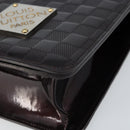 LOUIS VUITTON Damier Vernis Club Shoulder Bag Black M92129 LV Auth hk3524-14