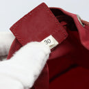 PRADA Drawstring Pouch Nylon Red Auth hk3533-12