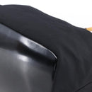 GUCCI Bamboo Hand Bag Nylon Black Silver Auth hk3536-10