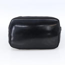 GUCCI Bamboo Hand Bag Nylon Black Silver Auth hk3536-9