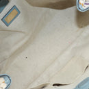 GUCCI Bamboo Flora Tote Bag Canvas Multicolor Gold 358470 Auth hk3538-19
