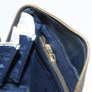 MCM Vicetos Logogram Boston Tas PVC Leer 2way Wit Goud Auth hk3541-22