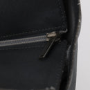 CHANEL Tote Bag Nylon Gray Silver CC Auth hk3544-14