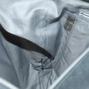 CHANEL Tote Bag Nylon Gray Silver CC Auth hk3544-16