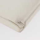 BALENCIAGA Shopping Phone Holder Shoulder Bag Leather White 593826 Auth hk3545-17