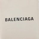 BALENCIAGA Shopping Phone Holder Shoulder Bag Leather White 593826 Auth hk3545-18