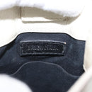 BALENCIAGA Shopping Phone Holder Shoulder Bag Leather White 593826 Auth hk3545-19