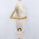 BALENCIAGA Shopping Phone Holder Shoulder Bag Leather White 593826 Auth hk3545-22