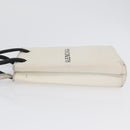 BALENCIAGA Shopping Phone Holder Shoulder Bag Leather White 593826 Auth hk3545-4