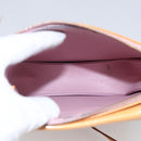 LOUIS VUITTON Monogram Vernis Motto Pouch Marshmallow Pink M91312 LV Auth hk3549-11