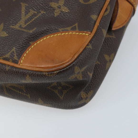 LOUIS VUITTON Monogram Compiegne 28 Clutch Bag M51845 LV Auth hk3552