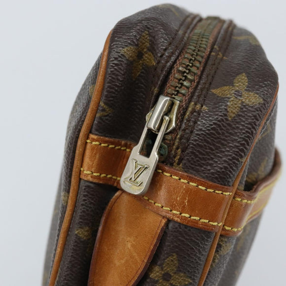 LOUIS VUITTON Monogram Compiegne 28 Clutch Bag M51845 LV Auth hk3552