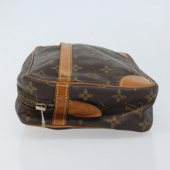 LOUIS VUITTON Monogram Compiegne 28 Clutch Bag M51845 LV Auth hk3552