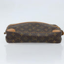 LOUIS VUITTON Monogram Compiegne 28 Clutch Bag M51845 LV Auth hk3552-6