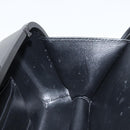 BALENCIAGA Lunch box Clutch Bag plastic Black 638209 Auth hk3554-17