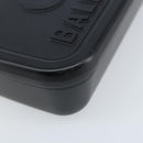 BALENCIAGA Lunch box Clutch Bag plastic Black 638209 Auth hk3554-14