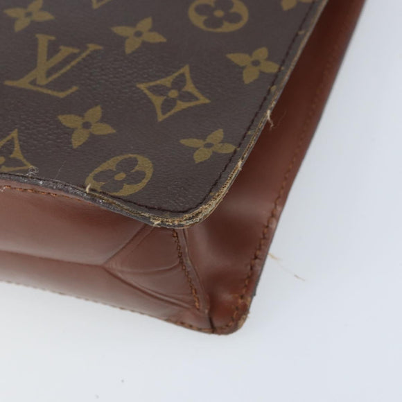 LOUIS VUITTON Monogram Porte Documents Bandouliere Tas M53338 LV Auth hk3555