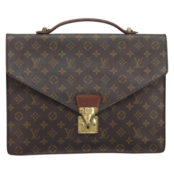 LOUIS VUITTON Monogram Porte Documents Bandouliere Tas M53338 LV Auth hk3555