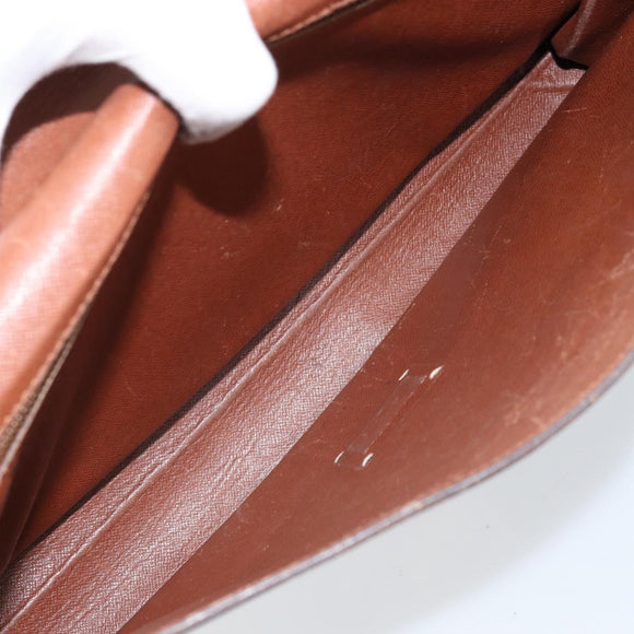 LOUIS VUITTON Monogram Porte Documents Bandouliere Tas M53338 LV Auth hk3555