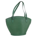 LOUIS VUITTON Epi Saint Jacques Shopping Bag Green M52274 LV Auth hk3556-1