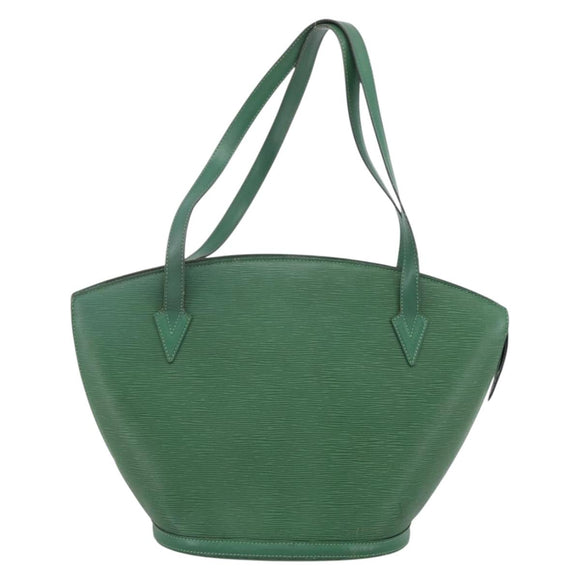 LOUIS VUITTON Epi Saint Jacques Shopping Bag Green M52274 LV Auth hk3556