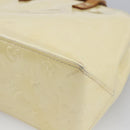 LOUIS VUITTON Monogram Vernis Reade PM Hand Bag Perle M91336 LV Auth hk3557-9