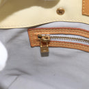 LOUIS VUITTON Monogram Vernis Reade PM Hand Bag Perle M91336 LV Auth hk3557-19