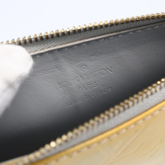 LOUIS VUITTON Monogram Vernis Lexington Accessory Pouch Gris M91056 Auth hk3559