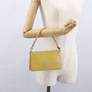 LOUIS VUITTON Monogram Vernis Lexington Accessory Pouch Gris M91056 Auth hk3559-21