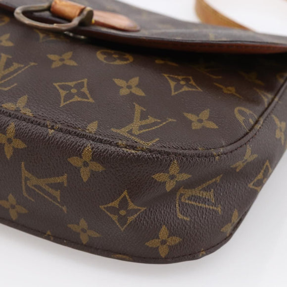 LOUIS VUITTON Monogram Saint Cloud GM Shoulder Bag M51242 LV Auth hk3564