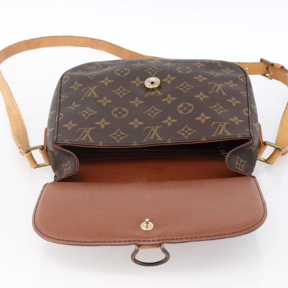 LOUIS VUITTON Monogram Saint Cloud GM Shoulder Bag M51242 LV Auth hk3564