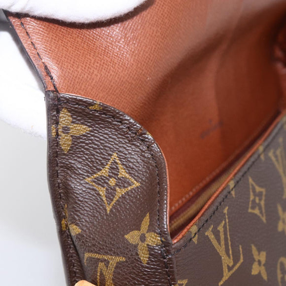 LOUIS VUITTON Monogram Saint Cloud GM Shoulder Bag M51242 LV Auth hk3564
