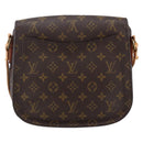 LOUIS VUITTON Monogram Saint Cloud GM Shoulder Bag M51242 LV Auth hk3564-2