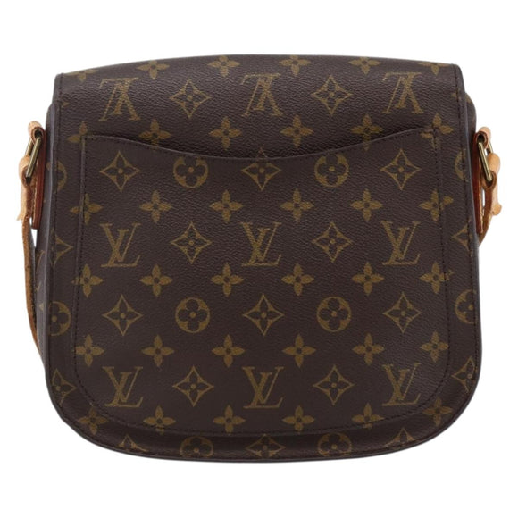 LOUIS VUITTON Monogram Saint Cloud GM Shoulder Bag M51242 LV Auth hk3564