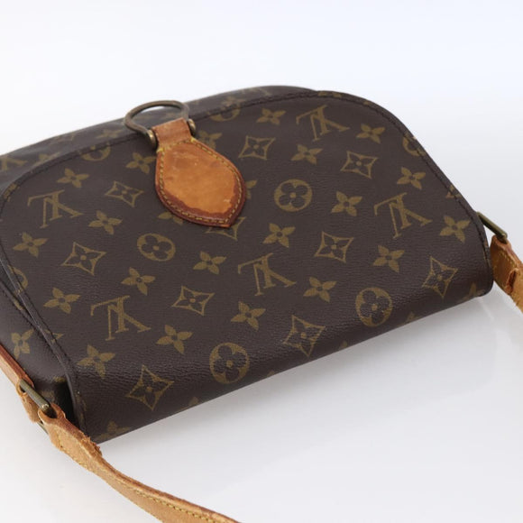LOUIS VUITTON Monogram Saint Cloud GM Shoulder Bag M51242 LV Auth hk3564