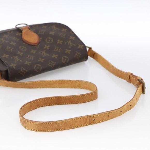 LOUIS VUITTON Monogram Saint Cloud GM Shoulder Bag M51242 LV Auth hk3564