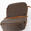 LOUIS VUITTON Monogram Saumur 35 Umhängetasche M42254 LV Auth hk3565-20