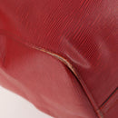 LOUIS VUITTON Epi Keepall 50 Boston Bag Rot M42967 LV Auth hk3568-15