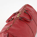 LOUIS VUITTON Epi Keepall 50 Boston Bag Rot M42967 LV Auth hk3568-6